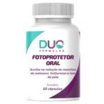 Fotoprotetor Oral com Polypodium, Picnogenol, Nicotinamida e Vitamina C – Antioxidante e Clareador da Pele